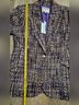 L'Agence 100% Polyester Tweed Multi Color Blazer Size 8 - photo 7