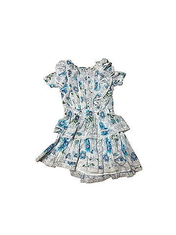 LoveShackFancy Blueberry Cloud Natasha Cocktail Dress (view 1)