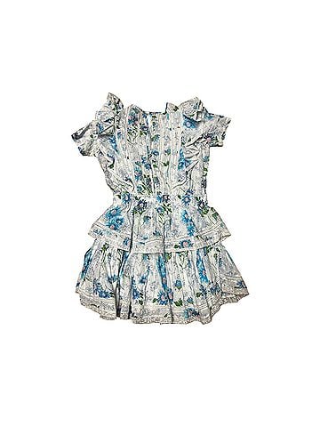 LoveShackFancy Blueberry Cloud Natasha Cocktail Dress (view 2)