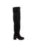 Free People 100% Suede Solid Black Boots Size 10 - photo 2