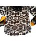 Da-Nang 100% Silk Tie-dye Black Gray Blouse Size XS - photo 13
