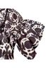 Da-Nang 100% Silk Tie-dye Black Gray Blouse Size XS - photo 6