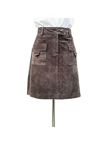 INC International Concepts Leather Skirt (view 1)