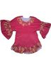 Free People Red Ivory Long Sleeve Blouse Size S - photo 5