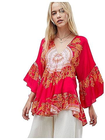 Free People Long Sleeve Blouse (view 1)