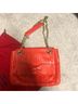 Carolina Herrera 100% Leather Red Shoulder Bag One size - photo 4
