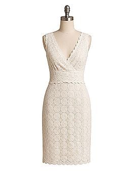 Kay Unger Eyelet Lace  Casual Dress (view 1)