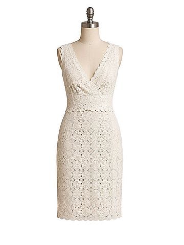 Kay Unger Eyelet Lace  Casual Dress (view 1)