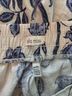 Ella Moss Floral Multi Color Blue Ivory Casual Pants Size XL - photo 3