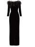 Cachet 90% Polyester 10% Spandex 100% Other Solid Black Cocktail Dress Size 6 - photo 1