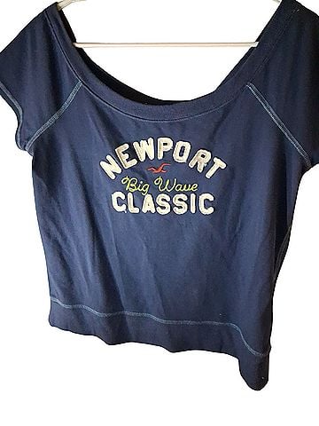 Hollister Short Sleeve Blouse (view 1)