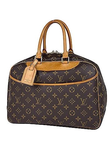 Louis Vuitton Louis Vuitton Deauville Bowling Vanity Handbag, Monogram Brown, M47270, Women's (view 1)