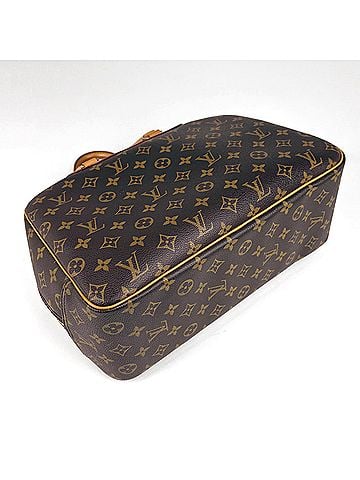 Louis Vuitton Louis Vuitton Deauville Bowling Vanity Handbag, Monogram Brown, M47270, Women's (view 2)