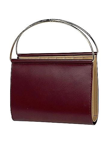 Cartier Cartier Trinity Wallet Leather Handbag with Logo, Bordeaux, for Women (view 1)