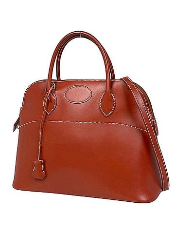 Hermès Hermes Bolide 35 2-way handbag, Box Calf leather, Red Brown, ?D, Women's. (view 1)