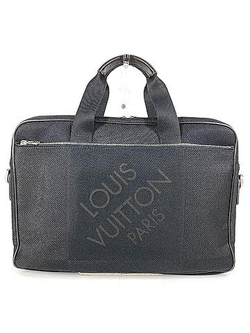 Louis Vuitton LOUIS VUITTON N58038 Damier Geant Associé PM Tote Bag, Shoulder Handbag, Business Canvas, Men's, Women's, Black (view 1)