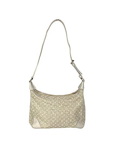 Louis Vuitton LOUIS VUITTON M95317 Monogram Mini Lin Boulogne Shoulder Bag, Canvas, Women's, Beige (view 2)