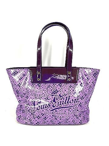 Louis Vuitton LOUIS VUITTON M93162 Cosmic Blossom Takashi Murakami PM Shoulder Bag Tote Women's Purple (view 1)
