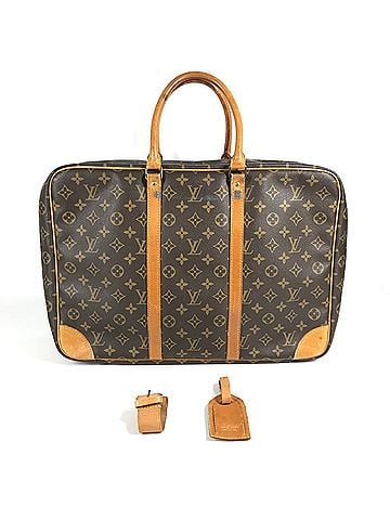 Louis Vuitton LOUIS VUITTON M41408 Monogram Sirius 45 Handbag, Travel Bag, Boston Canvas, Men's, Women's, Brown (view 1)