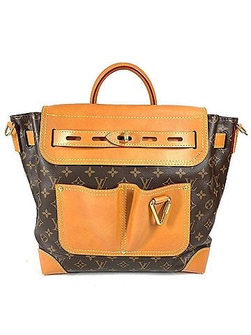 Louis Vuitton LOUIS VUITTON M11534 Monogram Dust Steamer 30 Bag - Tote Bag, 3-Way Shoulder Handbag, Backpack Canvas Men's &amp; Women's Brown (view 1)