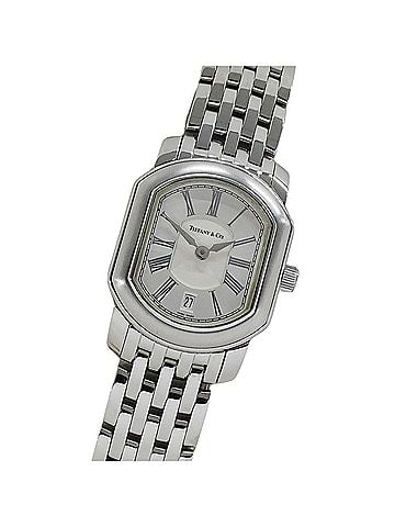 Tiffany & Co. Tiffany &amp; Co. Women's Watch, Mark Coupe Date, Quartz, Stainless Steel (SS), 17093355, Silver (view 1)