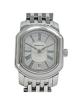 Tiffany & Co. Tiffany &amp; Co. Women's Watch, Mark Coupe Date, Quartz, Stainless Steel (SS), 17093355, Silver (view 2)