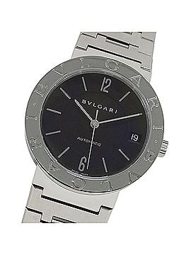 Bvlgari Bulgari BVLGARI Boys' Watch, Brand: Date Automatic AT Stainless Steel SS BB33SS Silver Black (view 1)