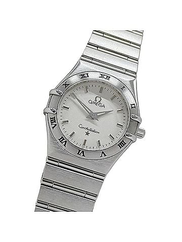 Omega Omega Constellation 1572.30 Women's Watch, Brand, Quartz, Stainless Steel (SS), Silver, White (view 1)