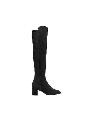 Stuart Weitzman Black Suede Knee High Boots (40 EU / 9.5 B US) (view 1)