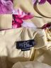 PatBO 100% Polyester Floral Yellow Pink Cocktail Dress Size 2 - photo 3