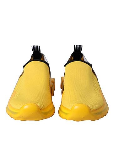 Dolce & Gabbana Yellow Sorrento Slip On Sneakers Women Women's Shoes (view 2)