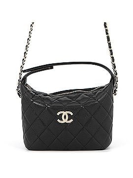 Chanel Chanel handbag, Coco Mark, Matelassé, caviar leather, AP4747, CHANEL 2-way chain shoulder bag, black. (view 1)