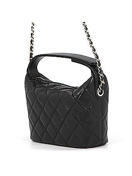 Chanel Chanel handbag, Coco Mark, Matelassé, caviar leather, AP4747, CHANEL 2-way chain shoulder bag, black. (view 2)