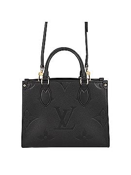 Louis Vuitton Louis Vuitton Monogram Empreinte OnTheGo PM Handbag M45653 Black 2-way LOUIS VUITTON (view 1)
