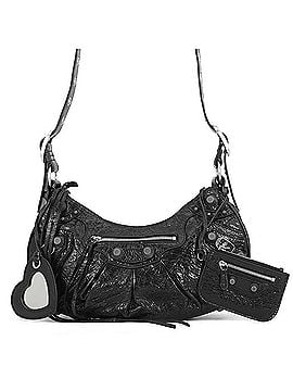 Balenciaga Balenciaga Shoulder Bag Le Cagol Small Arena Lambskin 671307 BALENCIAGA Black Handbag (view 1)