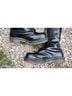 Dr. Martens 100% Leather Black Boots Size 8 - photo 7