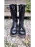 Dr. Martens 100% Leather Black Boots Size 8 - photo 13