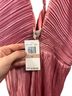 A.L.C. 100% Polyester Pink Casual Dress Size 12 - photo 2