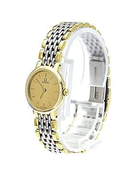 Omega OMEGA De Ville Quartz Gold Plated Quartz Ladies Watch 795.0897 (view 2)