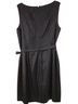 Talbots 70% Viscose 30% Cotton 100% Polyester Solid Black Cocktail Dress Size 16 - photo 2