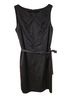 Talbots 70% Viscose 30% Cotton 100% Polyester Solid Black Cocktail Dress Size 16 - photo 4