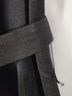 Talbots 70% Viscose 30% Cotton 100% Polyester Solid Black Cocktail Dress Size 16 - photo 8