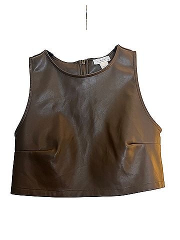 Kirious Faux Leather Top (view 1)