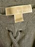Michael Kors Solid Gray Black Cashmere Pullover Sweater Size S - photo 10