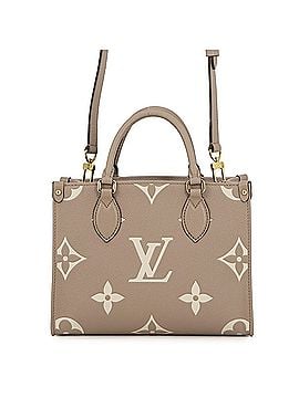Louis Vuitton Louis Vuitton Monogram Empreinte OnTheGo PM Handbag M45779 Bicolor Tote Bag 2-way Shoulder LOUIS VUITTON (view 1)