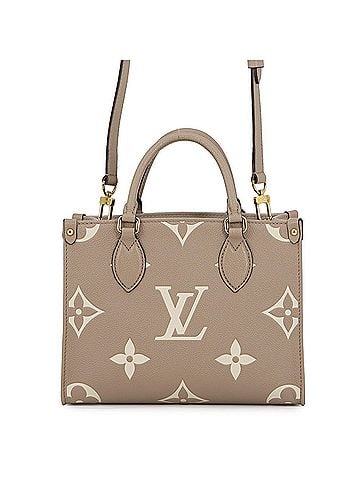 Louis Vuitton Louis Vuitton Monogram Empreinte OnTheGo PM Handbag M45779 Bicolor Tote Bag 2-way Shoulder LOUIS VUITTON (view 1)