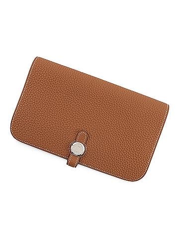 Hermès Hermes Dogon GM Duo Gold Togo Leather Long Wallet (K Stamp) HERMES WALLET (view 1)