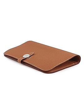 Hermès Hermes Dogon GM Duo Gold Togo Leather Long Wallet (K Stamp) HERMES WALLET (view 2)