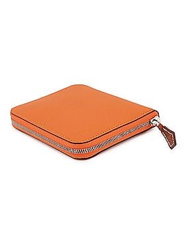 Hermès Hermes Azap Compact Silk In Orange Epsom Leather Wallet (B Stamp) - Wallet, Coin Purse (view 2)