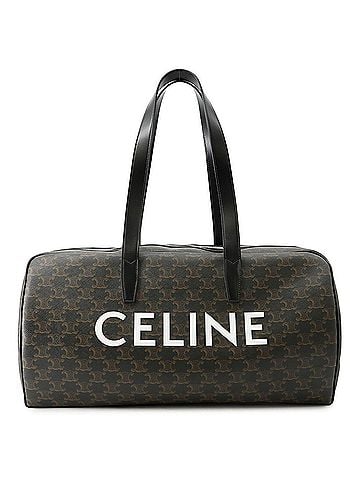 Céline Celine Boston bag, Triomphe leather, 113852BZK, handbag, (view 1)